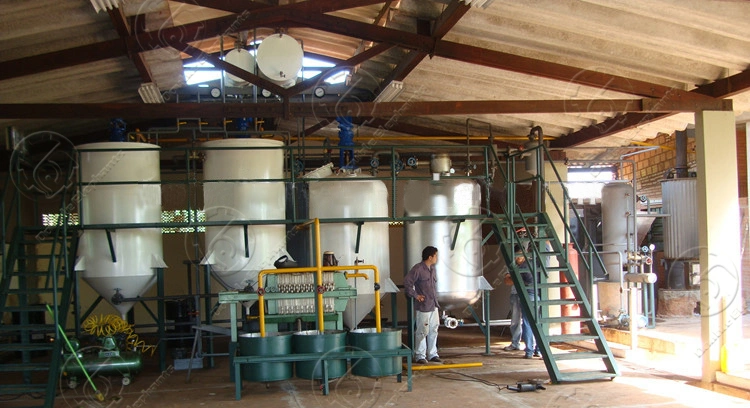 Veg oil Deodorizering &amp; Distilling equipment