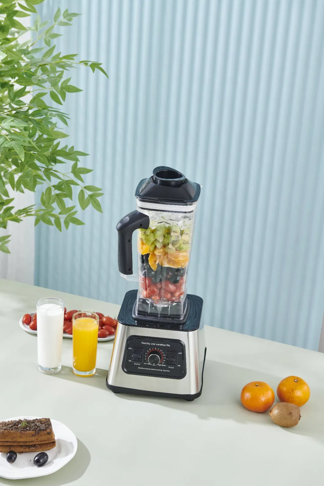 2022 Hot Sell 2 in 1 Heavy Duty Commercial Kitchen Household Fresh Fruit Juicer Electrical Silver Crest Smoothie Mixer Mini Beauty Portable Blender Machine