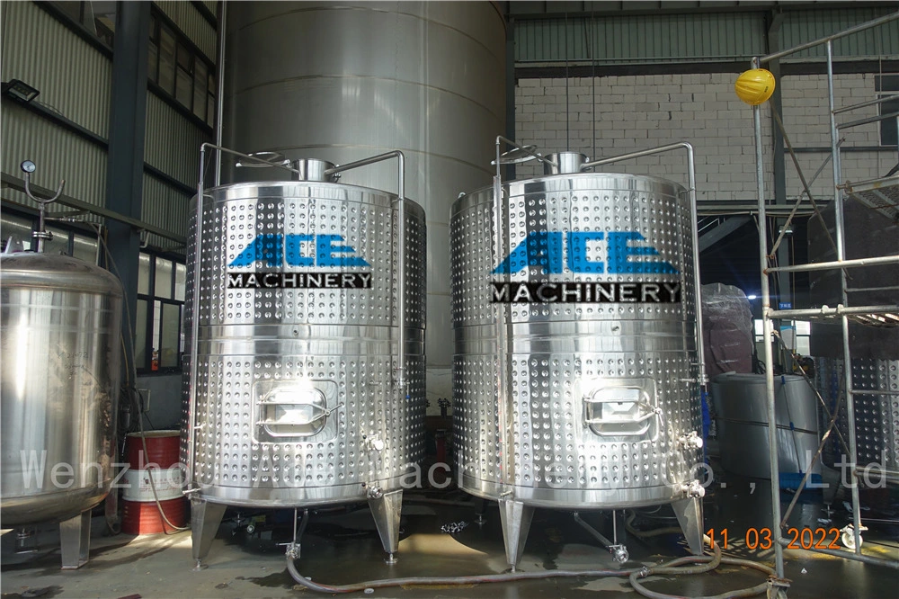 500L 1000L 2000L 3000L 5000L 10000L Stainless Steel Winery Equipment Machinery Wine Fermentation Tanks